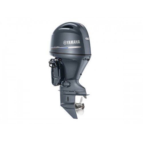 2019-YAMAHA-90-HP-F90LB-OUTBOARD-MOTOR 2019 Yamaha 90 HP F90LB Outboard Motor - Image 1