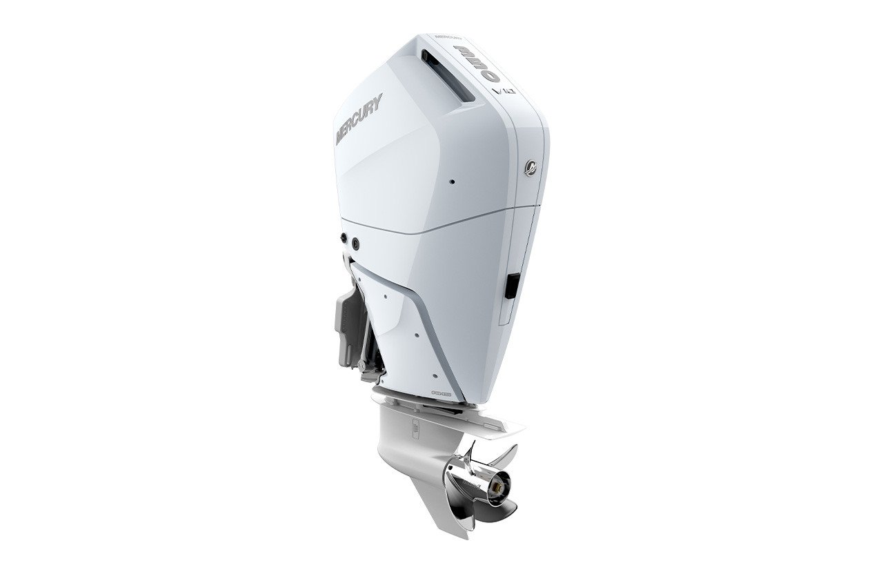 Mercury-350hp-Verado-White-V10-Outboard-350CL (1) Mercury 350hp Verado White V10 Outboard | 350CL - Image 1