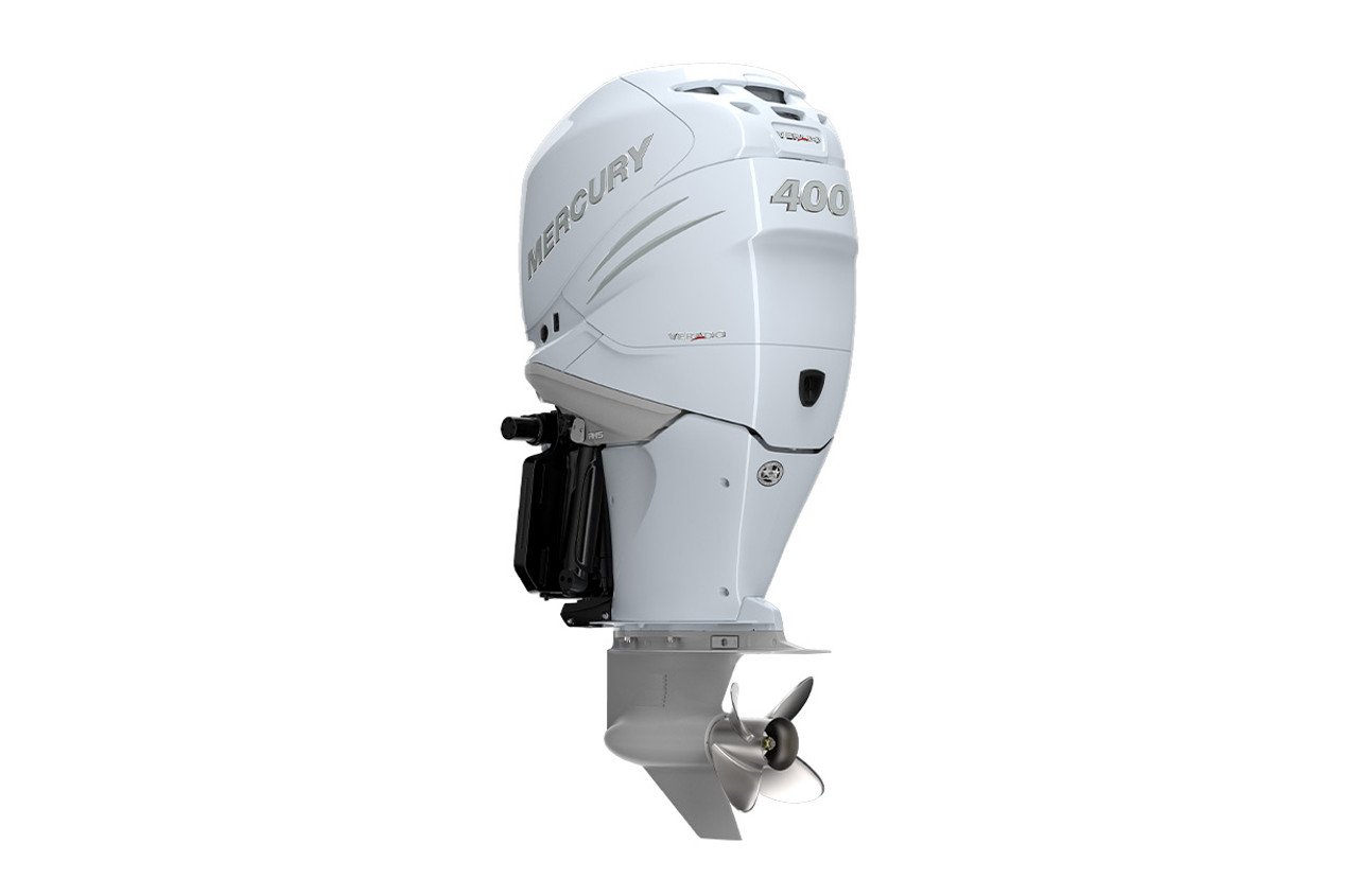 Mercury-400hp-Verado-White-Inline-6-Outboard-400XL-8645 Mercury 400hp Verado White Inline 6 Outboard | 400XL | 8645 - Image 1