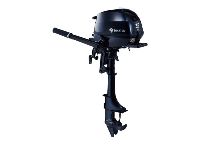 Pre-Owned-Tohatsu-3.5hp-Outboard-MFS3.5CS-1279-768x507 (2) Tohatsu 3.5hp Outboard | MFS3.5CS - Image 1