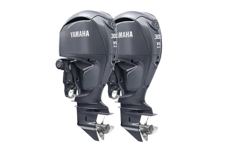 Twin-Yamaha-300hp-DEC-Outboards-F300UCB-LF300UCB-768x507 Twin Yamaha 300hp DEC Outboards - Image 1